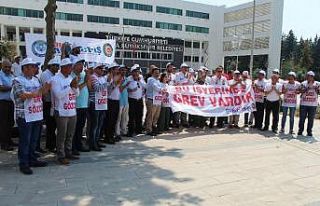 Hizmet-İş’ten greve destek