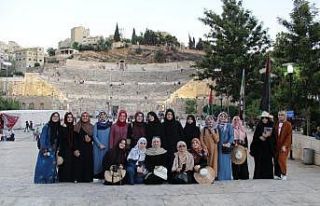 İlahiyat Fakültesi öğrencileri Ürdün’de