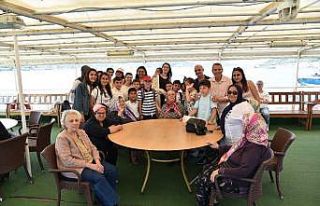 İlk defa deniz gördüler