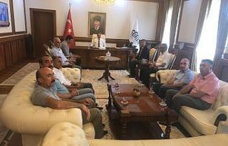 İnce, şoför esnafının sorunlarını Vali’ye...