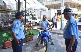 İncirliova sevgi yolunda motosiklet denetimi sıklaştırıldı