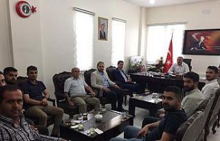 Iraklı turizmcilerden Başkan Dündar’a ziyaret