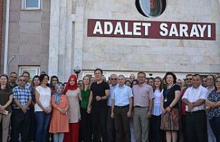 Isparta Adliyesi’nde Başsavcı Çokdinç ve Hakim...