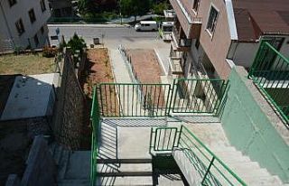İzmit Yenimahalle’ye yeni merdiven