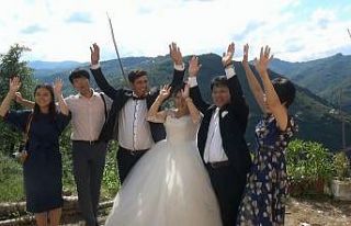 Japon geline Türk düğünü