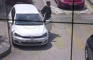 Kamerayı fark etmedi, cezayı yedi