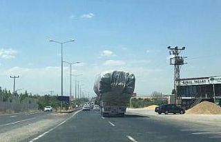 Kapasitelerinin üstünde yük taşıyan kamyonların...