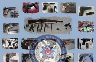 Kastamonu emniyetinden silah kaçakçılarına operasyon