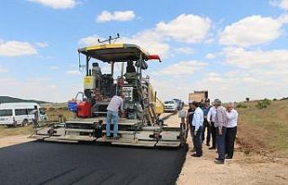 Kaymakam Abbasoğlu: Köy yollarımız yüksek kalite...