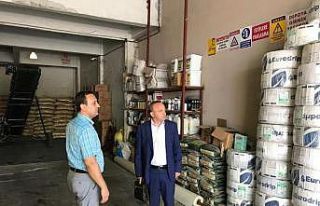 Kaymakam Öner, Tarım Kredi Kooperatifini ziyaret...