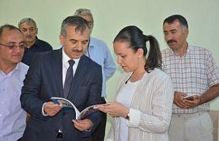 Kaymakam Özdemir, Kur’an kursunda incelemelerde...