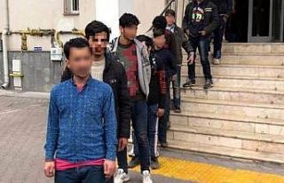 Kayseri’de adli işlem yapılan 375 yabancı uyruklu...
