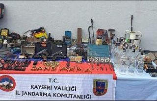 Kayseri’de silah imal ve ticaret yapan 1 kişi gözaltına...