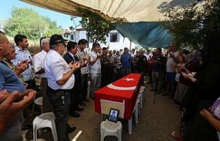 Kıbrıs gazisine son görev