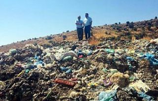 Kilis’teki Afrin çöplüğü temizleniyor