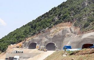 Kırkdilim’de T3 tünelindeki çalışmalar bu yıl...