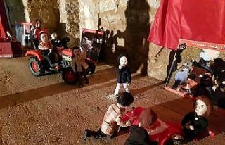 Kitre bebeklerle 15 Temmuz Destanını canlandırıldı