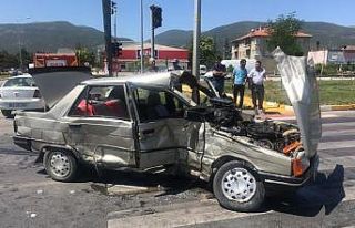 Konya’da tır ile otomobil çarpıştı: 3 yaralı