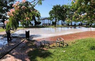 Körfez’in parkları elden geçiriliyor