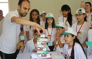 Köylerde çocuklar ‘Bilim, Doğa ve Sanat’ ile...