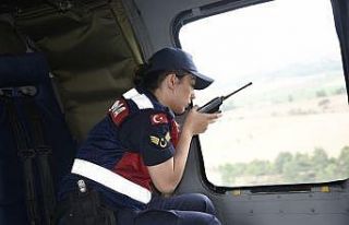 Kurban Bayramı öncesinde Sikorsky helikopterle trafik...