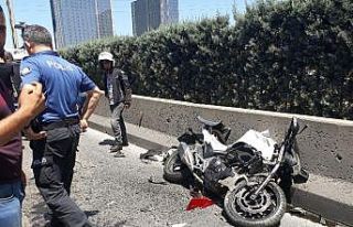 Mahmutbey’de feci kaza: 1 ağır yaralı