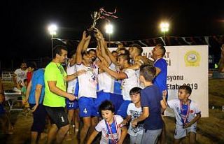 Manavgat plaj futbolunda şampiyon, elektronik market...