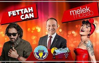Melek Mosso ve Fettah Can Turgutlu’da sahne alacak