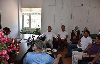 Milletvekili Atay Uslu’nun Kumluca temasları