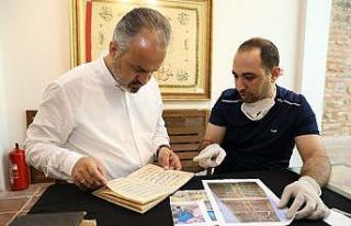 Müzelik el yazmalarına yoğun bakım tedavisi