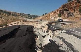 Nissibi Köprüsü’ne ulaşım tek şeritten sağlanıyor