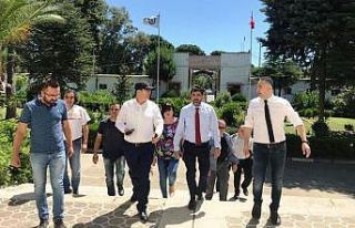 Rektör Prof. Dr. Osman Selçuk Aldemir, ADÜ Sümer...