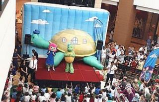 Şanlıurfa Piazza’da çizgi film kahramanları...