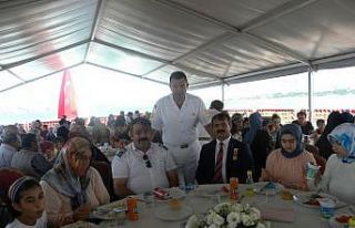 Şehit aileleri ve gaziler Sahil Güvenlik Komutanlığının...