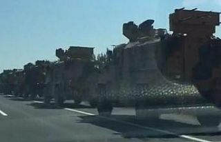 Sınıra askeri sevkıyat