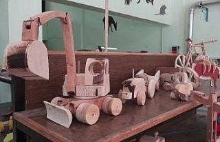 Sinop’ta Ahşap Oyuncak Atölyesi hayata geçirildi