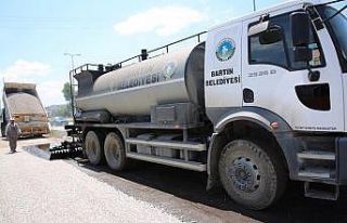 Şiremirçavuş Mahallesi’nde yol çalışması