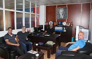 Spor yazarlarından EGC’ye ziyaret