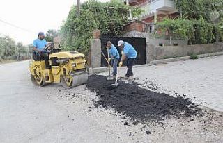 Sungurlu Belediyesinde yol mesaisi