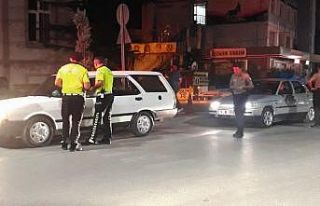 Sungurlu polisinden trafik denetimi