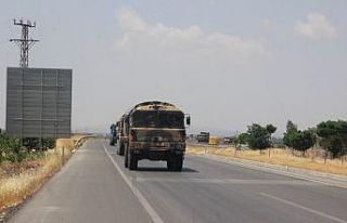 Suriye sınırına, fırtına obüs, topçu bataryası...