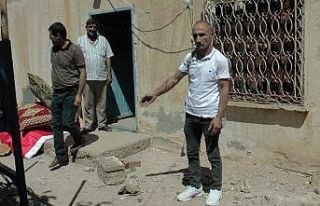 Suriye’den atılan roket Şanlıurfalı aileyi çay...