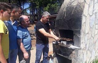 Süs tavuğu besleyen dernek 1. Yılını mangalda...