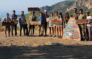 Tatilcilerden örnek davranış