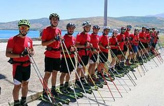 Tekerlekli Kayak Milli Takımı Bitlis’te kampa...