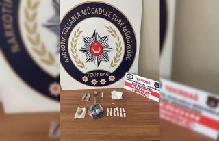 Tekirdağ’da uyuşturucu operasyonu