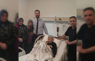 Torunlarını 79 yaşında görebildi