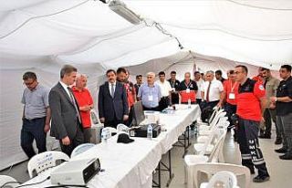 Uluslararası UMKE Tatbikatı Malatya’da devam ediyor