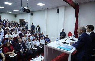 Vali Çakacak, Mihalıççık’ta mahalle muhtarlarının...