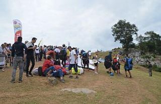 Yamaç paraşütçüleri Kapıkaya’ya hayran kaldı